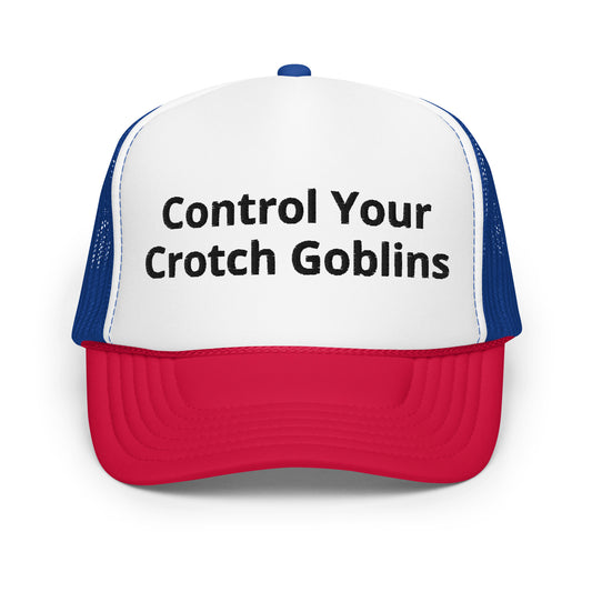 Crotch Goblin Foam trucker hat