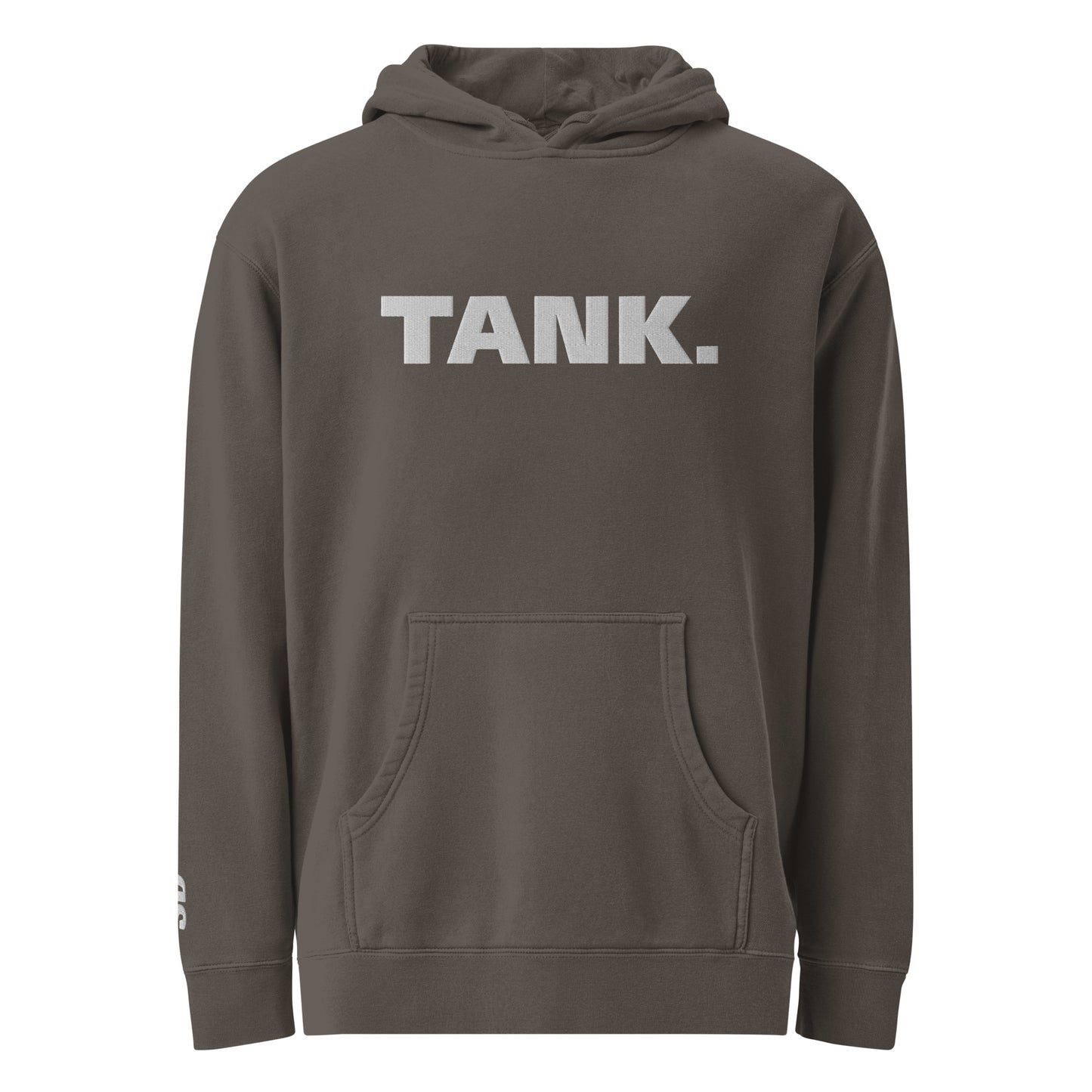 TANK.  Unisex pigment-dyed hoodie