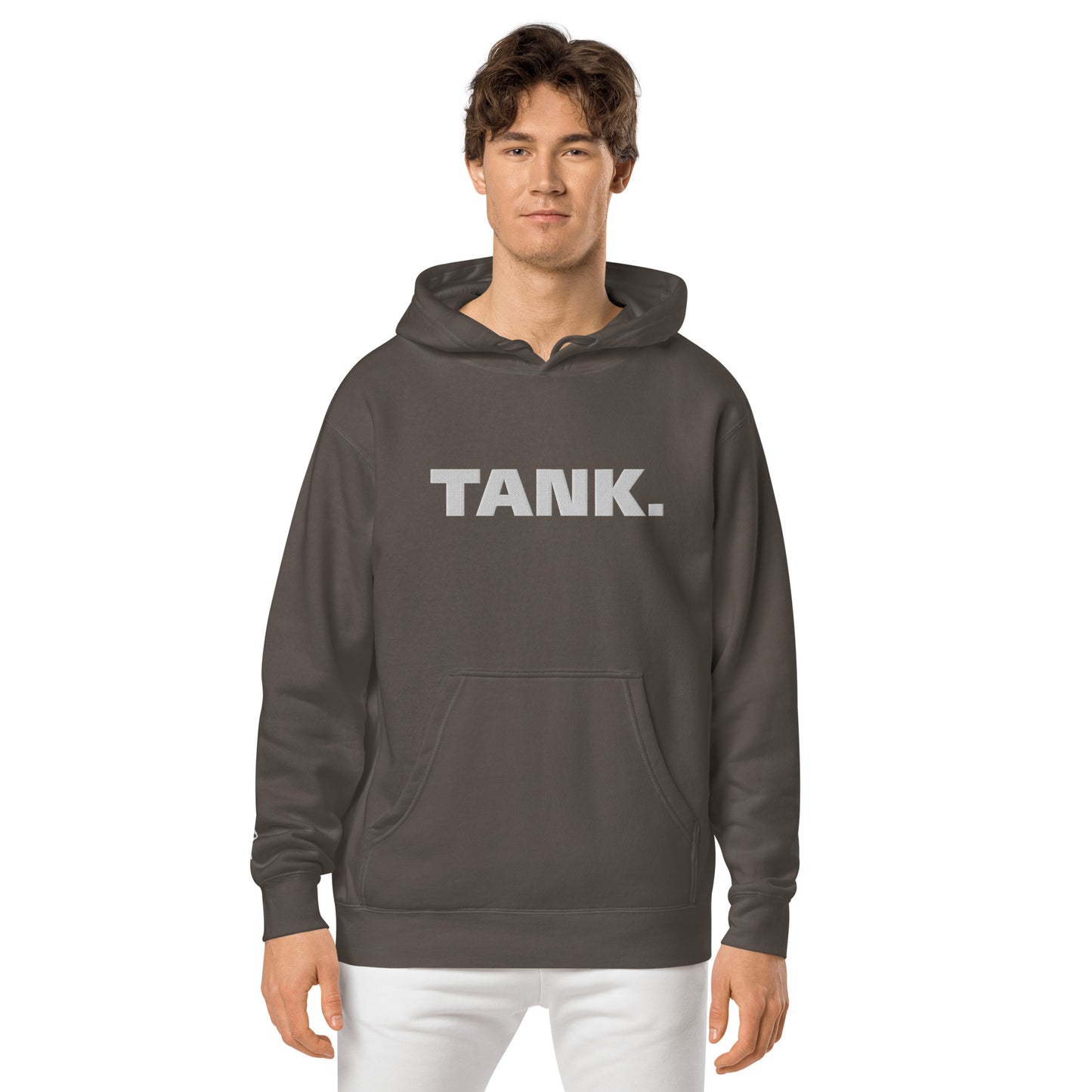 TANK.  Unisex pigment-dyed hoodie