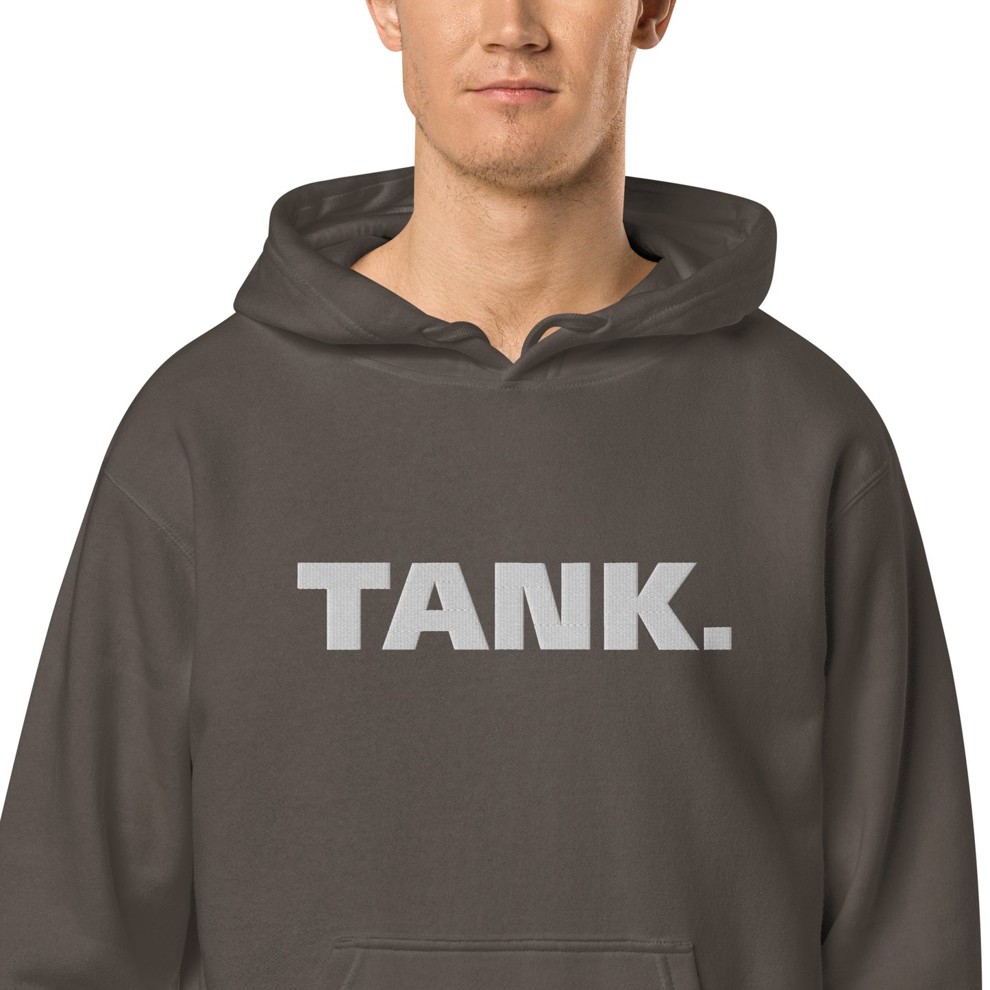 TANK.  Unisex pigment-dyed hoodie